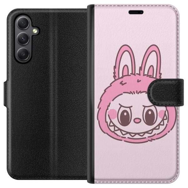 Samsung Galaxy A24 4G Tegnebogsetui Labubu Dyrekreds Bunny Udgave