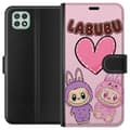 Pikkukuva 1 / 3: Samsung Galaxy A22 5G Lompakkokotelo Labubu Pink Monster