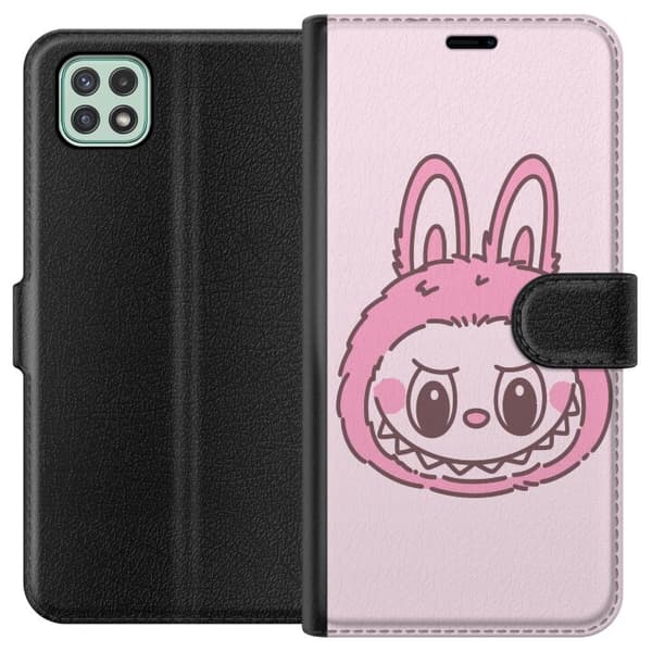 Samsung Galaxy A22 5G Tegnebogsetui Labubu Dyrekreds Bunny Udgave