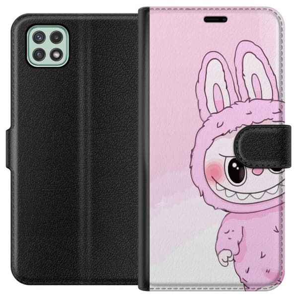Samsung Galaxy A22 5G Lompakkokotelo Labubu Jänis-sarja
