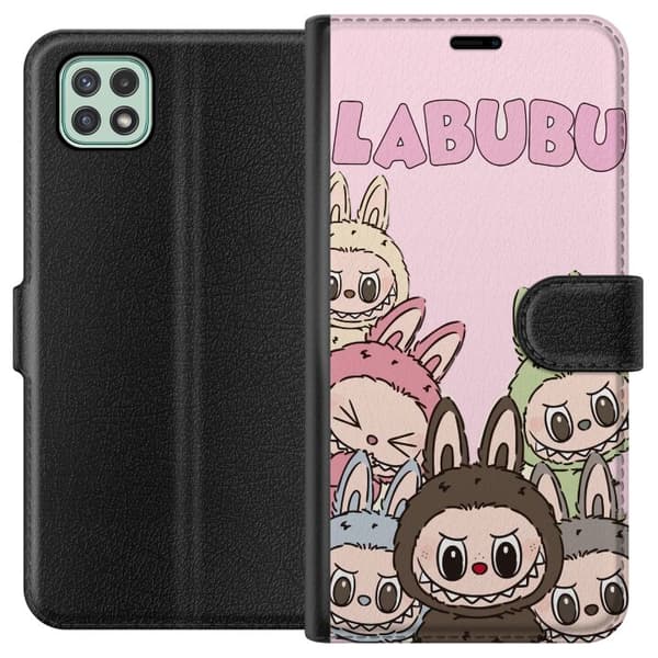 Samsung Galaxy A22 5G Lompakkokotelo Labubu Classics