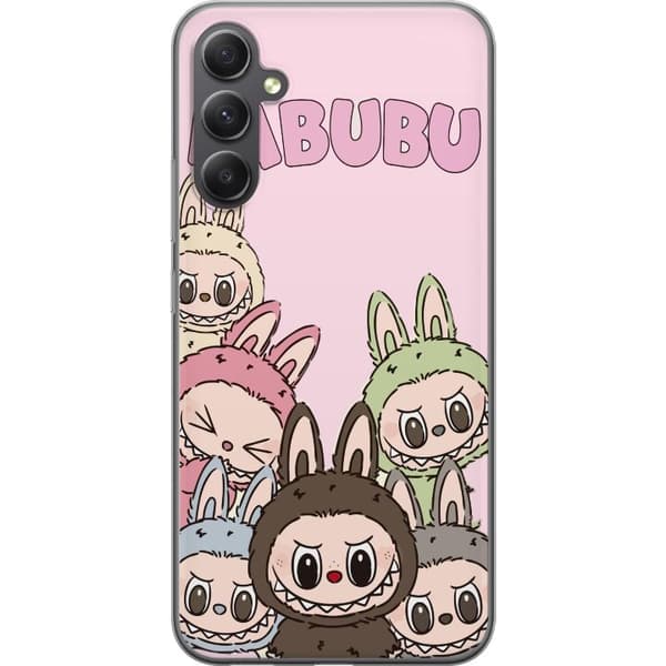 Samsung Galaxy A25 Läpinäkyvä kuori Labubu Classics