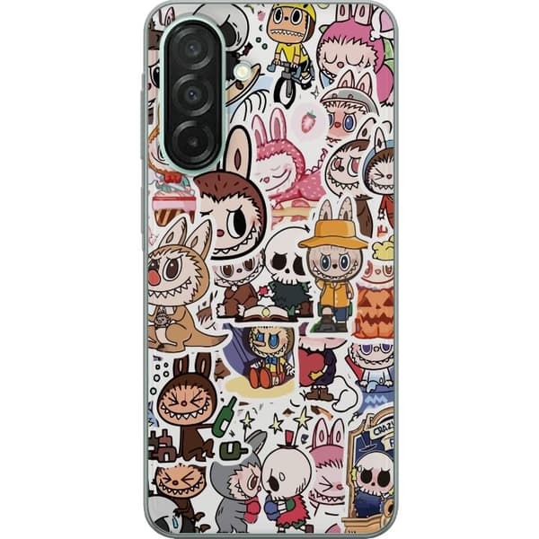 Samsung Galaxy A26 Gennemsigtig cover Labubu All-Stars – POP MART Specialudgave