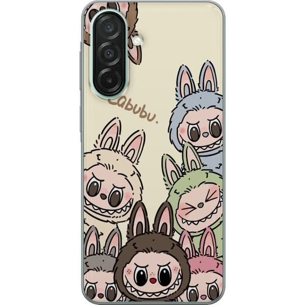 Samsung Galaxy A26 Genomskinligt Skal Labubu Pastel Collection
