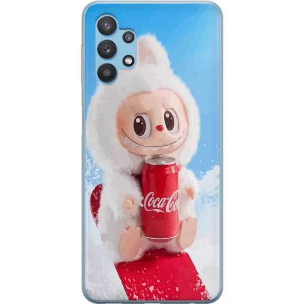 Samsung Galaxy A32 5G Gennemsigtig cover Labubu Summer Edition