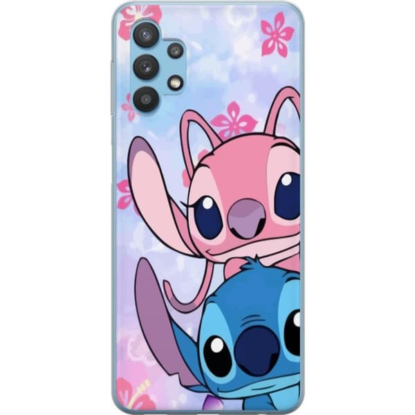 Samsung Galaxy A32 5G Gennemsigtig cover Stitch & Angel