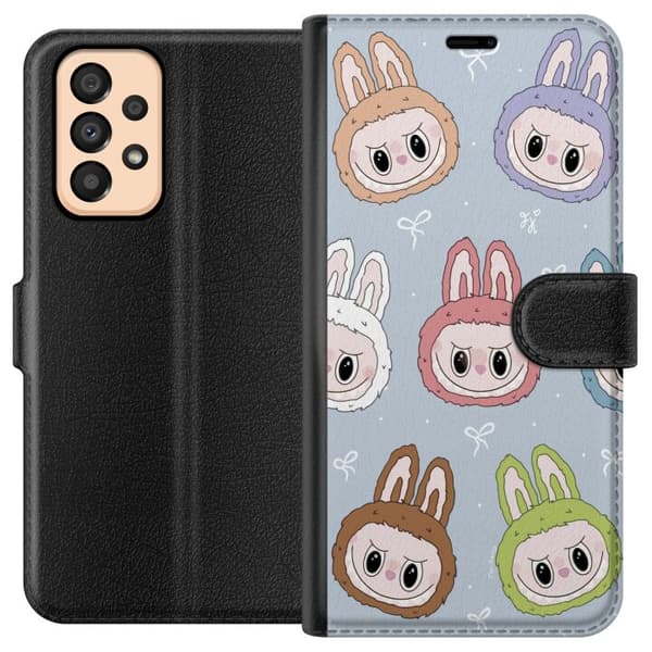 Samsung Galaxy A33 5G Plånboksfodral Pastel Labubu