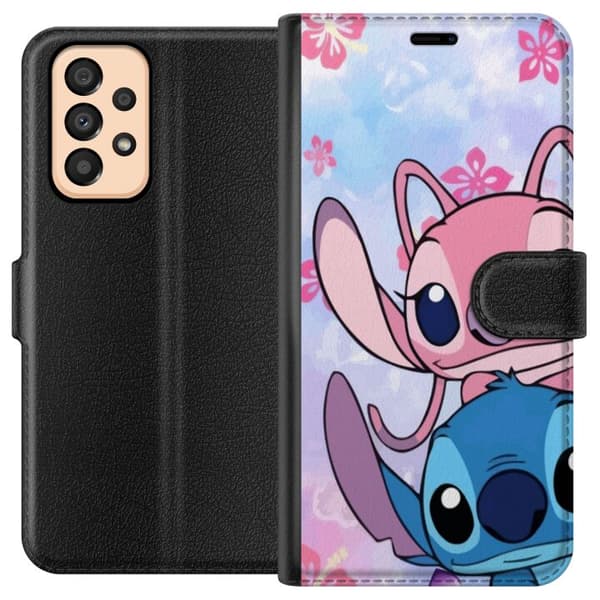 Samsung Galaxy A33 5G Tegnebogsetui Stitch & Angel