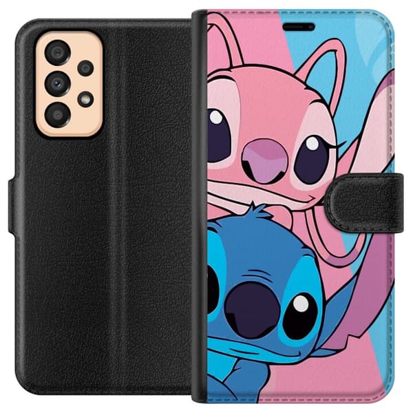 Samsung Galaxy A33 5G Lommeboketui Stitch & Angel