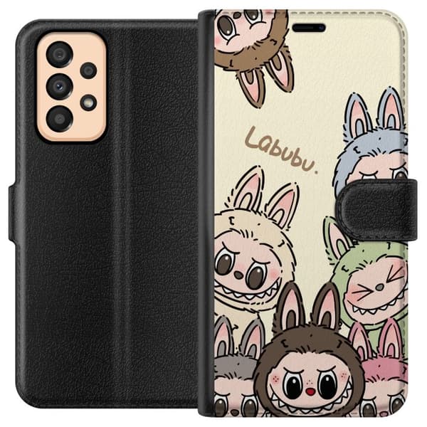 Samsung Galaxy A33 5G Tegnebogsetui Labubu Pastel Collection