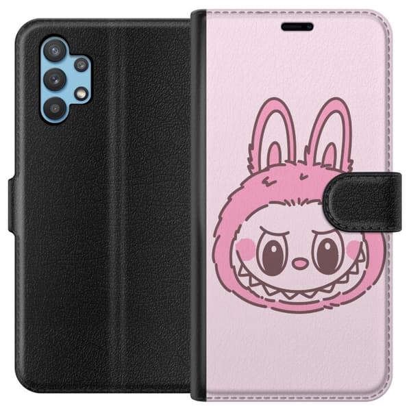 Samsung Galaxy A32 5G Lompakkokotelo Labubu Eläinradan Bunny-versio