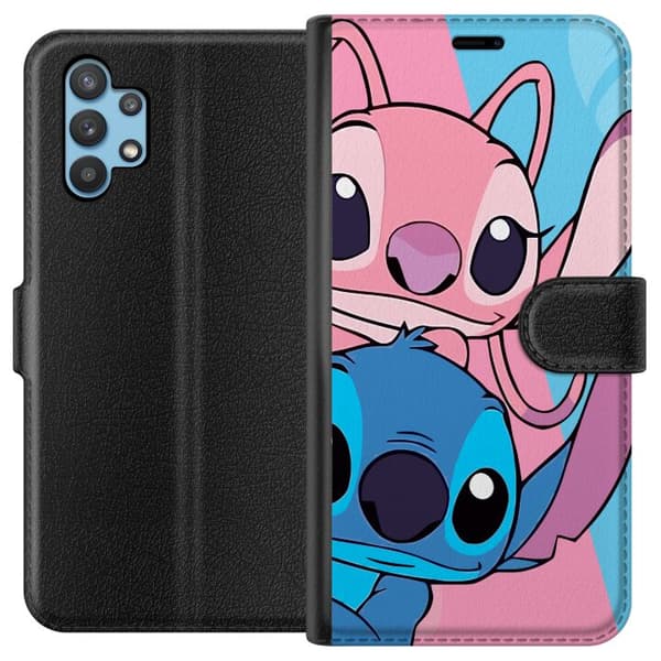 Samsung Galaxy A32 5G Plånboksfodral Stitch & Angel