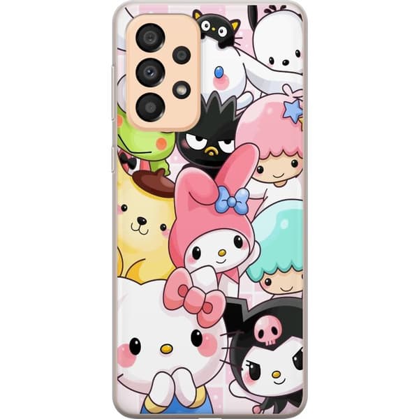 Samsung Galaxy A33 5G Gjennomsiktig deksel Kawaii Sanrio Crew