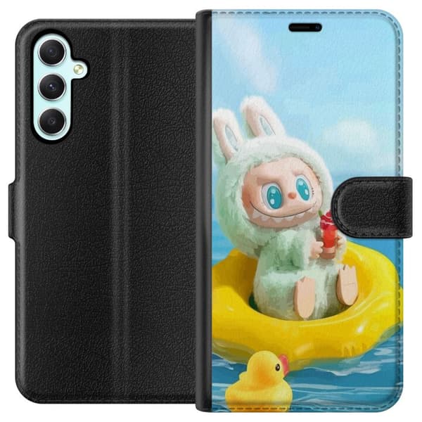 Samsung Galaxy A34 Tegnebogsetui Labubu Macaron-serie