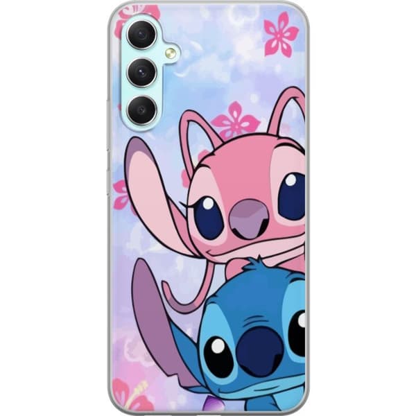 Samsung Galaxy A34 Gennemsigtig cover Stitch & Angel