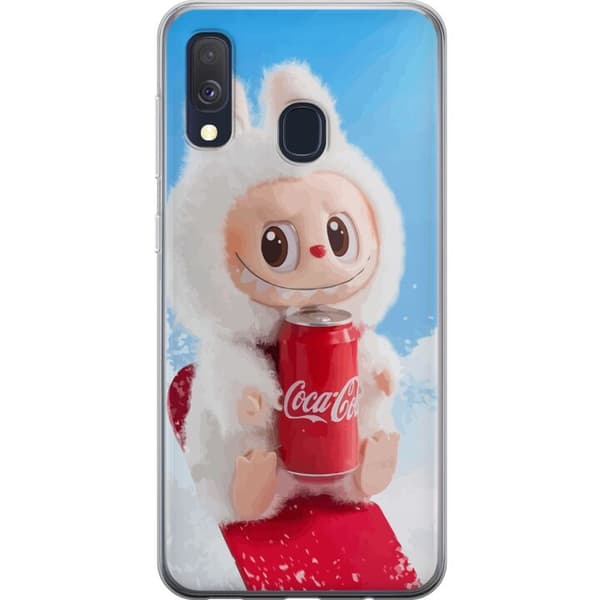 Samsung Galaxy A40 Gennemsigtig cover Labubu Summer Edition
