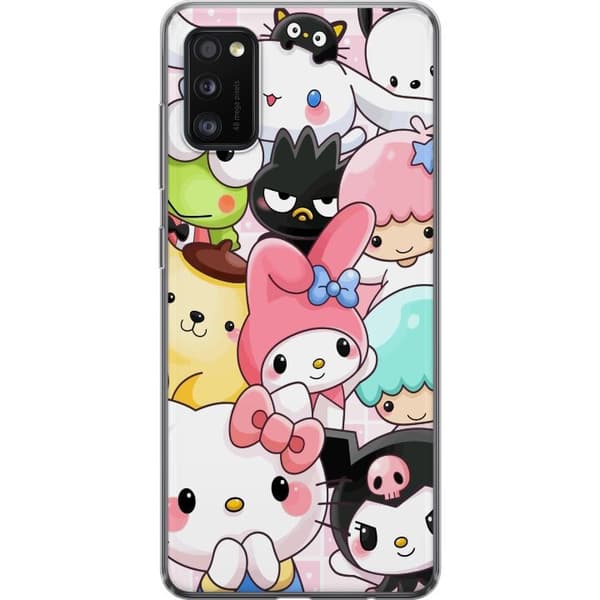 Samsung Galaxy A41 Läpinäkyvä kuori Kawaii Sanrio Crew