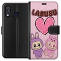 Pikkukuva 1 / 3: Samsung Galaxy A40 Lompakkokotelo Labubu Pink Monster