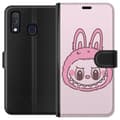 Miniatyrbillede 1 af 3: Samsung Galaxy A40 Tegnebogsetui Labubu Dyrekreds Bunny Udgave