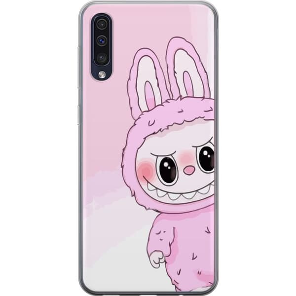 Samsung Galaxy A50 Gennemsigtig cover Labubu Kanin-serien