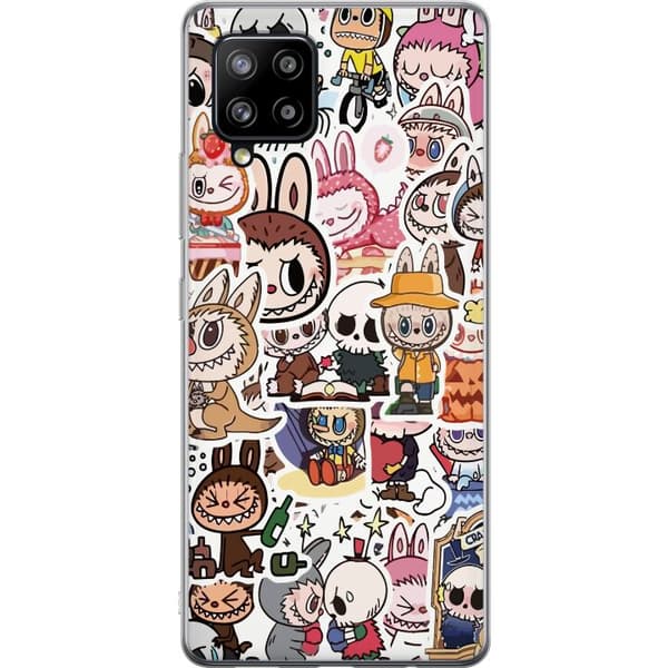 Samsung Galaxy A42 5G Gennemsigtig cover Labubu All-Stars – POP MART Specialudgave