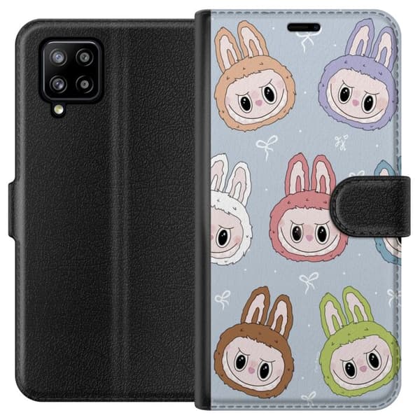 Samsung Galaxy A42 5G Tegnebogsetui Pastel Labubu