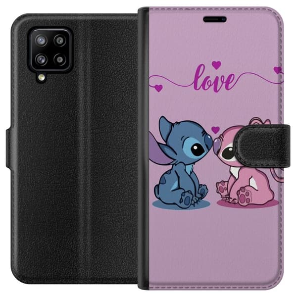Samsung Galaxy A42 5G Tegnebogsetui Lilo & Stitch – Angel Edition