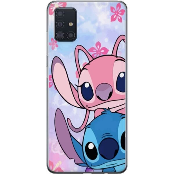 Samsung Galaxy A51 Gennemsigtig cover Stitch & Angel