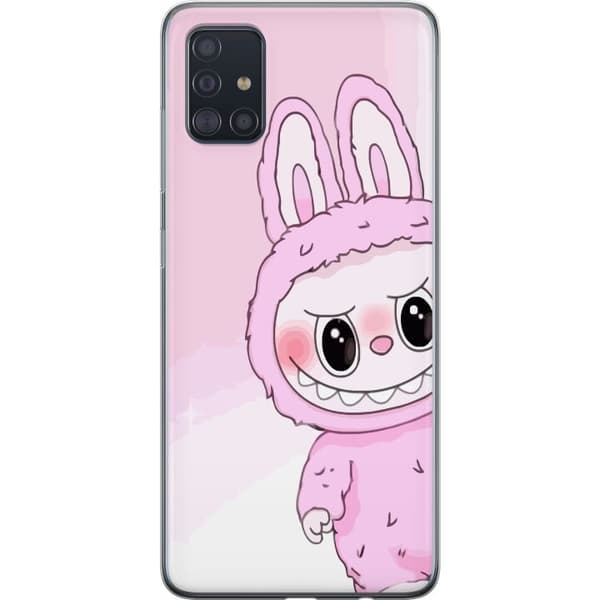 Samsung Galaxy A51 Gjennomsiktig deksel Labubu Bunny-serien