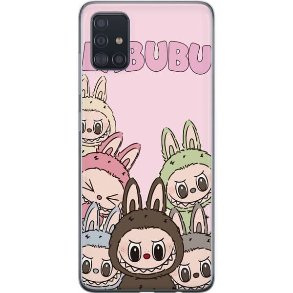 Samsung Galaxy A51 Gennemsigtig cover Labubu Classics