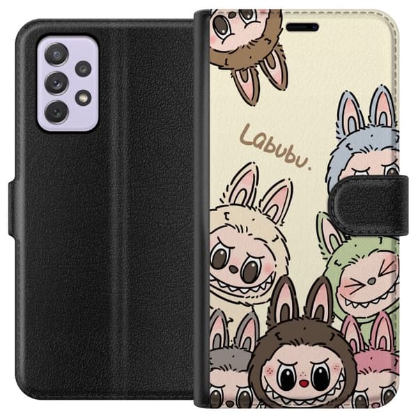 Samsung Galaxy A52s 5G Lompakkokotelo Labubu Pastel Collection