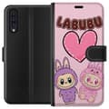 Miniatyrbild 1 av 3: Samsung Galaxy A50 Plånboksfodral Labubu Pink Monster