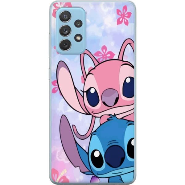 Samsung Galaxy A52 5G Gennemsigtig cover Stitch & Angel