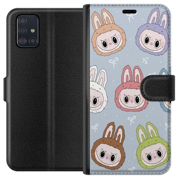 Samsung Galaxy A51 Plånboksfodral Pastel Labubu