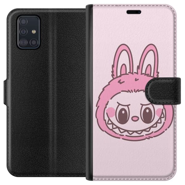 Samsung Galaxy A51 Lompakkokotelo Labubu Eläinradan Bunny-versio