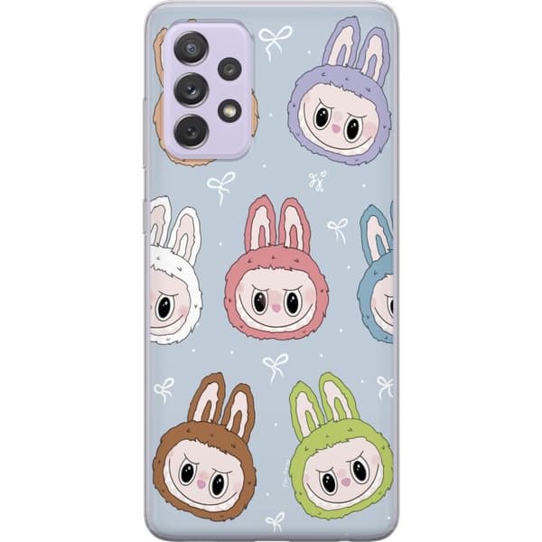 Samsung Galaxy A52s 5G Gennemsigtig cover Pastel Labubu