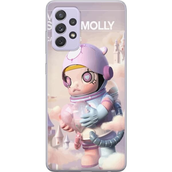 Samsung Galaxy A52s 5G Genomskinligt Skal Mega Space Molly Care Bears Series - Share Bear Edition
