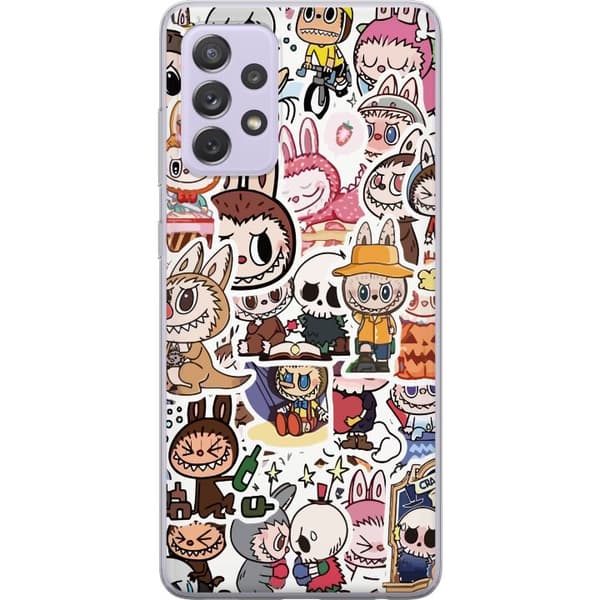Samsung Galaxy A52s 5G Gennemsigtig cover Labubu All-Stars – POP MART Specialudgave