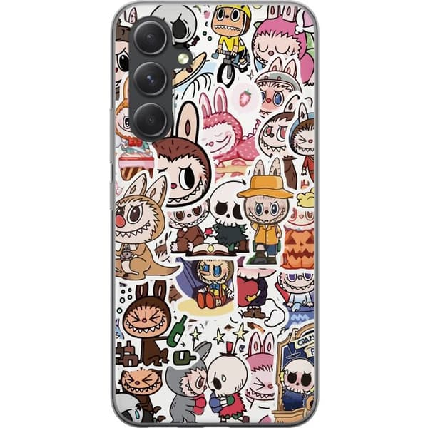 Samsung Galaxy A55 Gennemsigtig cover Labubu All-Stars – POP MART Specialudgave