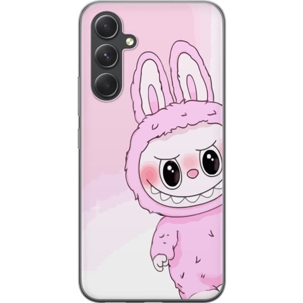 Samsung Galaxy A55 Gjennomsiktig deksel Labubu Bunny-serien