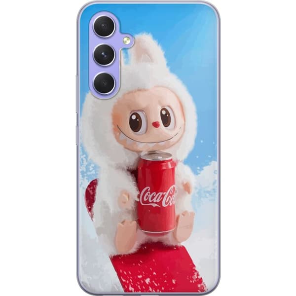 Samsung Galaxy A54 Läpinäkyvä kuori Labubu Summer Edition