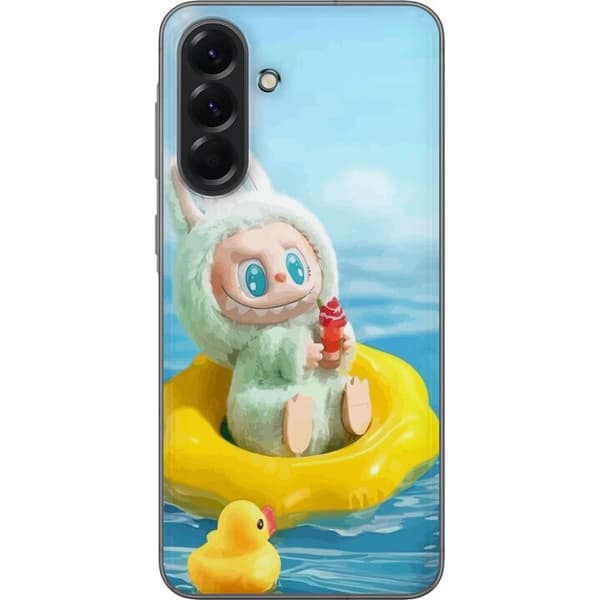 Samsung Galaxy A56 Genomskinligt Skal Labubu Macaron Series