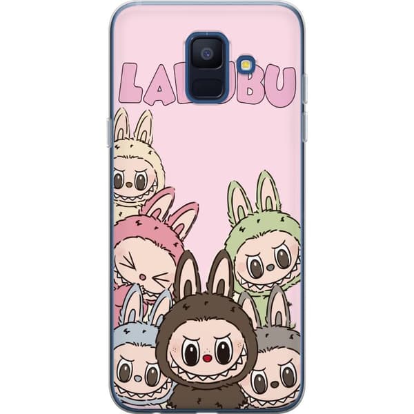 Samsung Galaxy A6 (2018) Läpinäkyvä kuori Labubu Classics