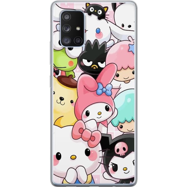 Samsung Galaxy A71 5G Gjennomsiktig deksel Kawaii Sanrio Crew