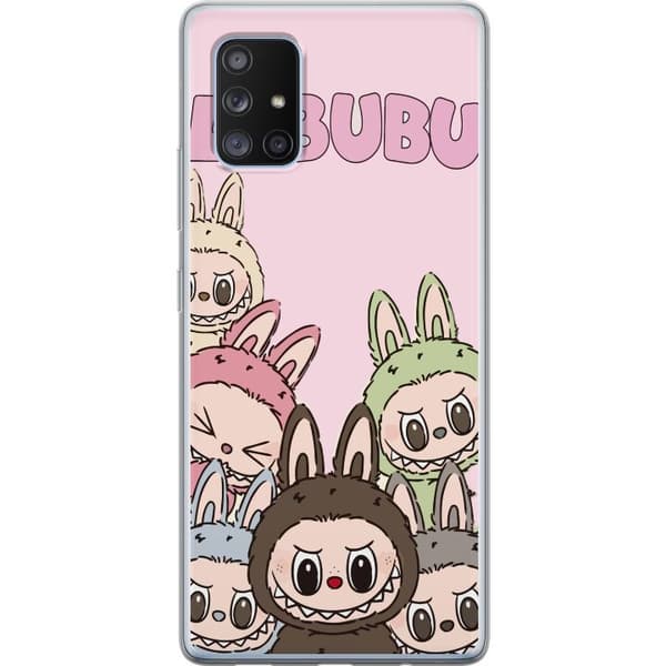 Samsung Galaxy A71 5G Läpinäkyvä kuori Labubu Classics
