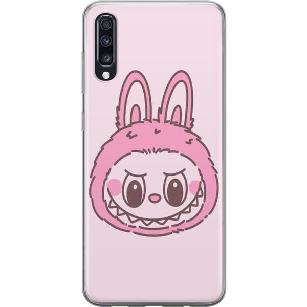 Samsung Galaxy A70 Genomskinligt Skal Labubu Zodiac Bunny Edition