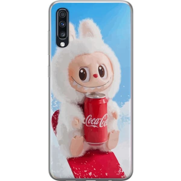 Samsung Galaxy A70 Gennemsigtig cover Labubu Summer Edition