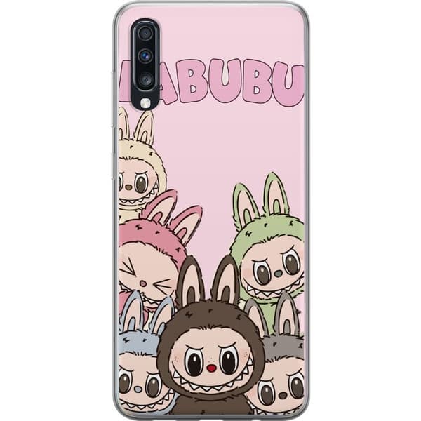 Samsung Galaxy A70 Gennemsigtig cover Labubu Classics