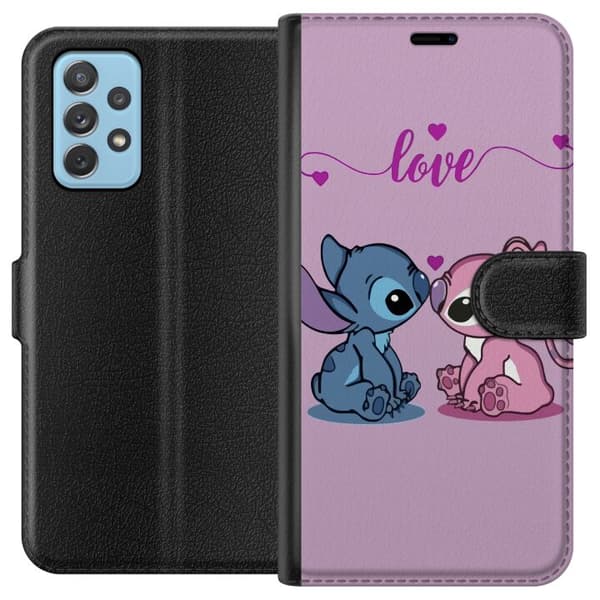 Samsung Galaxy A72 5G Plånboksfodral Lilo & Stitch – Angel Edition