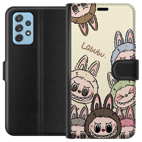 Samsung Galaxy A72 5G Tegnebogsetui Labubu Pastel Collection